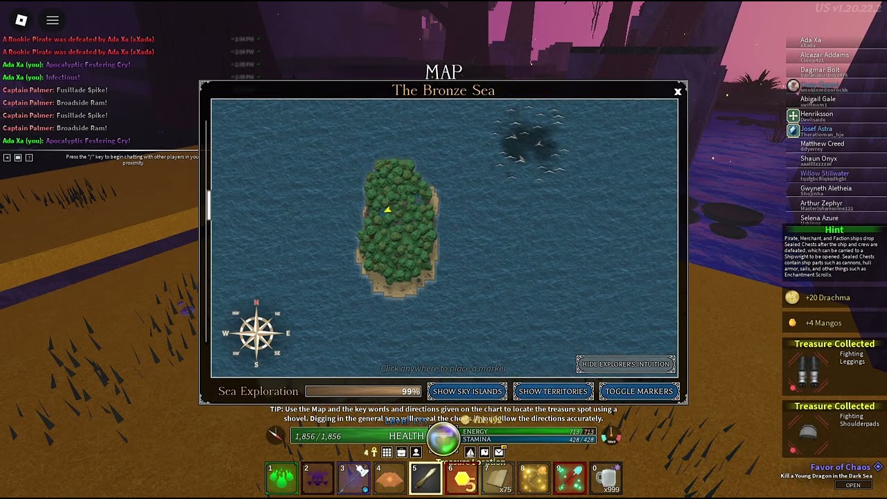 blackreach island a few paces north northwest atop a high cliff buried in the ground arcane odyssey