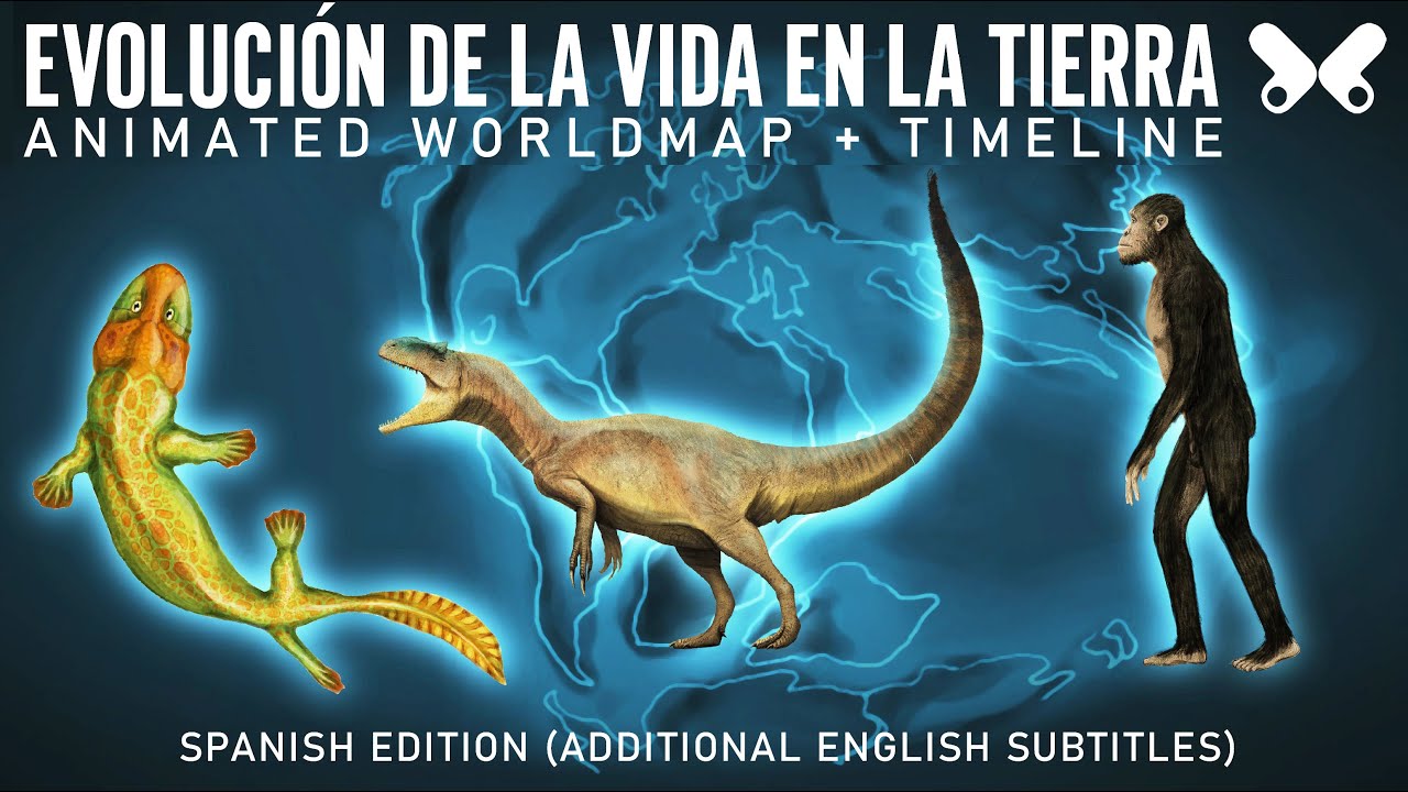 Linea Temporal de la Historia Natural (2019 Spanish version. English sub).