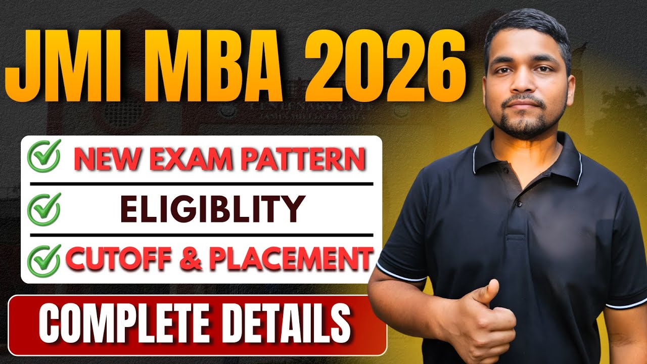 JMI MBA 2026 Complete Details | Admission Eligibility, Cutoff, Placement | Jamia Millia Islamia MBA