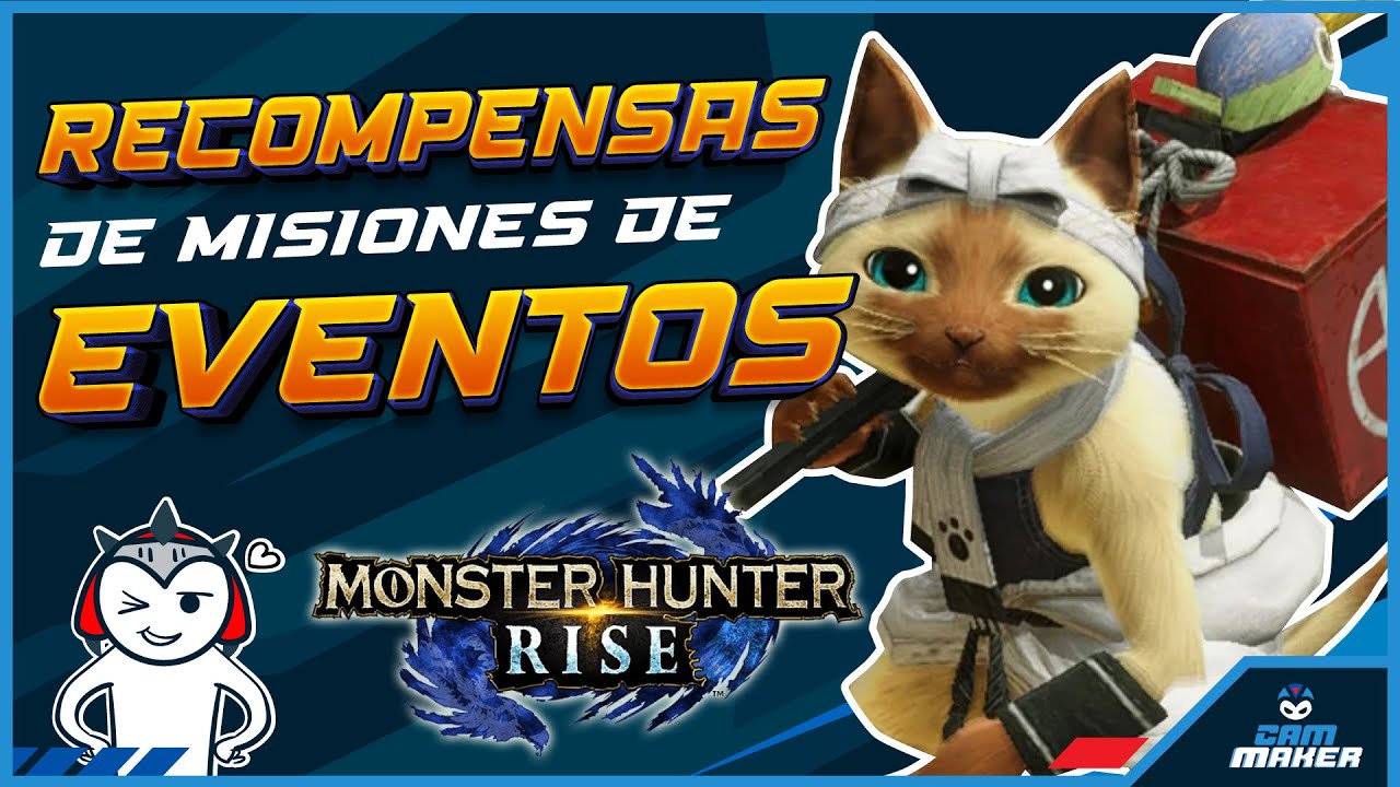 Todas las recompensas de las misiones de evento | Monster Hunter Rise