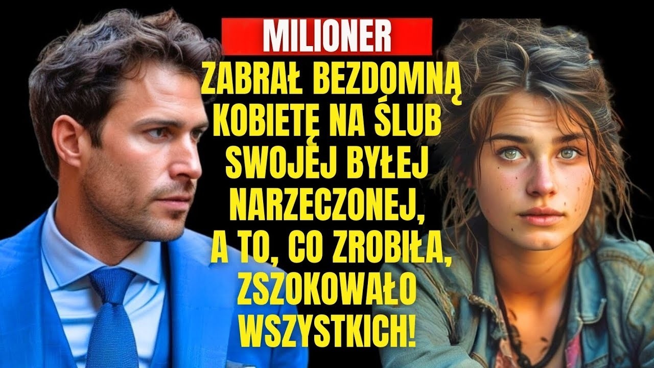 Milioner zabrał bezdomną kobietę na ślub swojej byłej narzeczonej, a to, co zrobiła, zszokowało