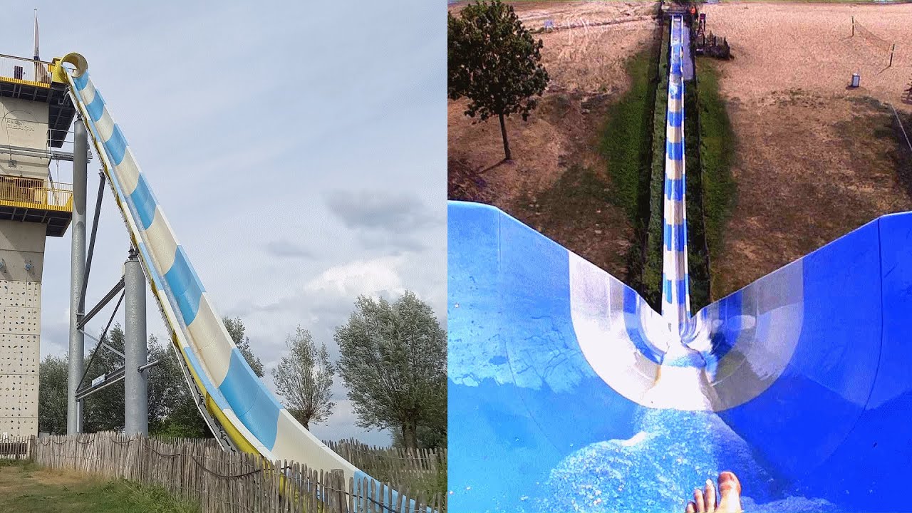 HOOGSTE EN SNELSTE GLIJBAAN! | Killer Surf bij Beldert Beach