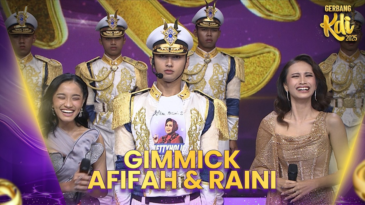 Gimmick Afifah & Raini | TOP 7 KDI