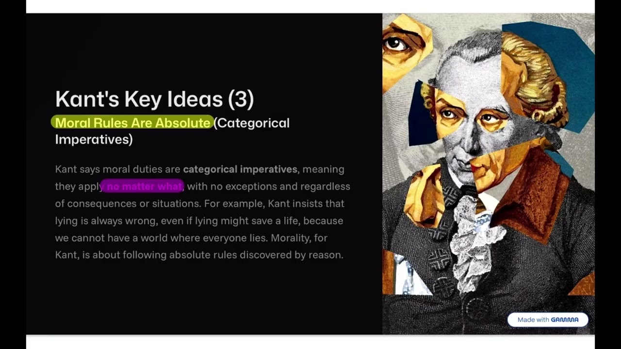 A Brief Guide to Kant  - Part 2
