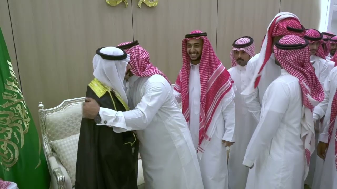 تهنئة الحضور - زواج محمد بن علي جاري