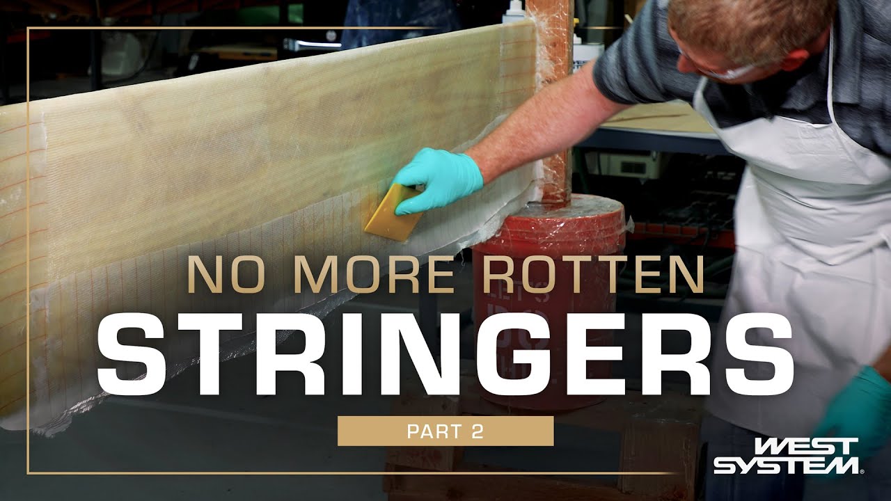 From Rot to Rock Solid Part 2: Fiberglassing a Stringer Before Installation
