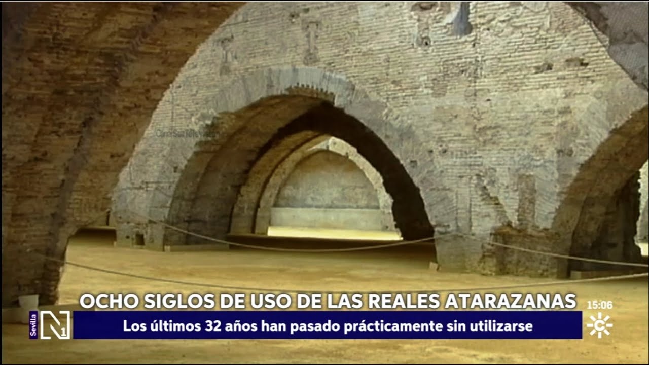 Las Reales Atarazanas de Sevilla abren sus puertas al público