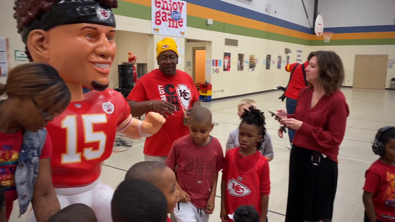 Red Friday at Martin Luther King Jr. Elementary School.