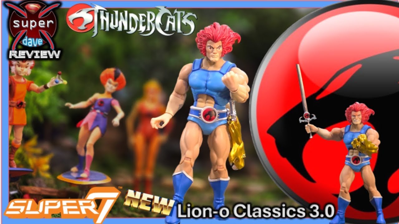 Thundercats Lion-o Classics 3.0 New Ultimates pinless Classics LION-O Review