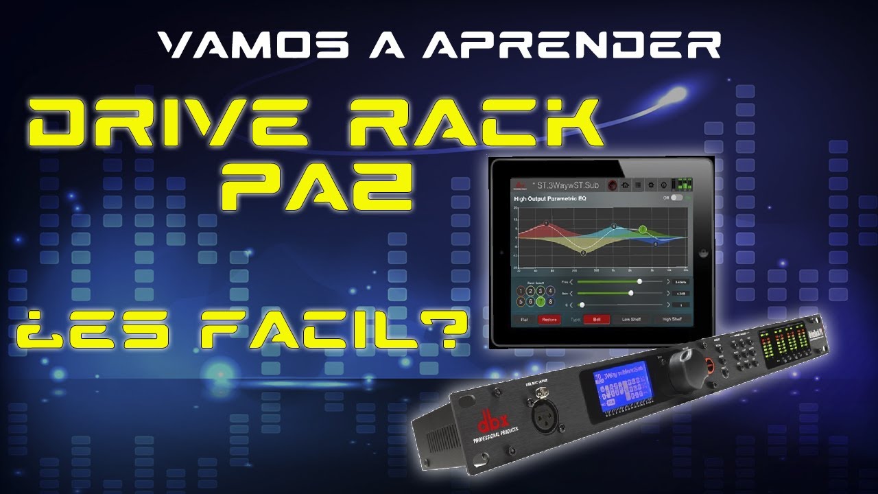 Configurar Driverack PA 2 ¡FÁCIL!🔈🎛🎧 y sonar profesional