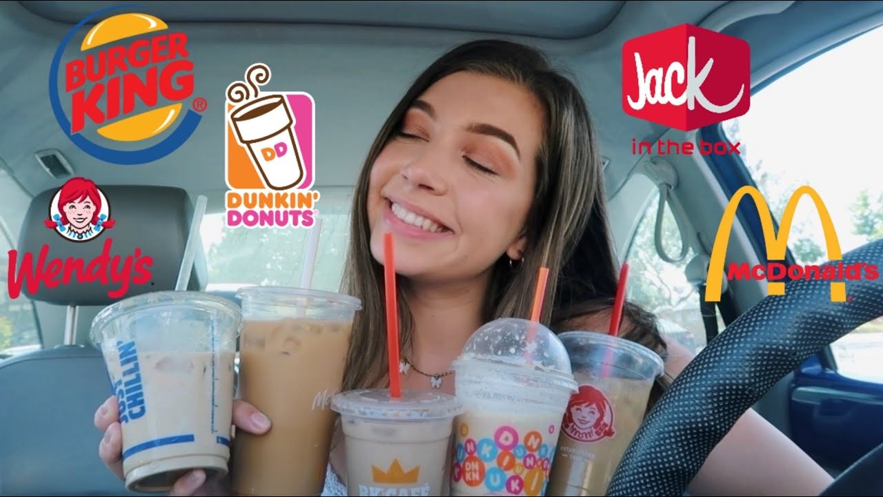 i tried (iced) coffee from every fast food restaurant