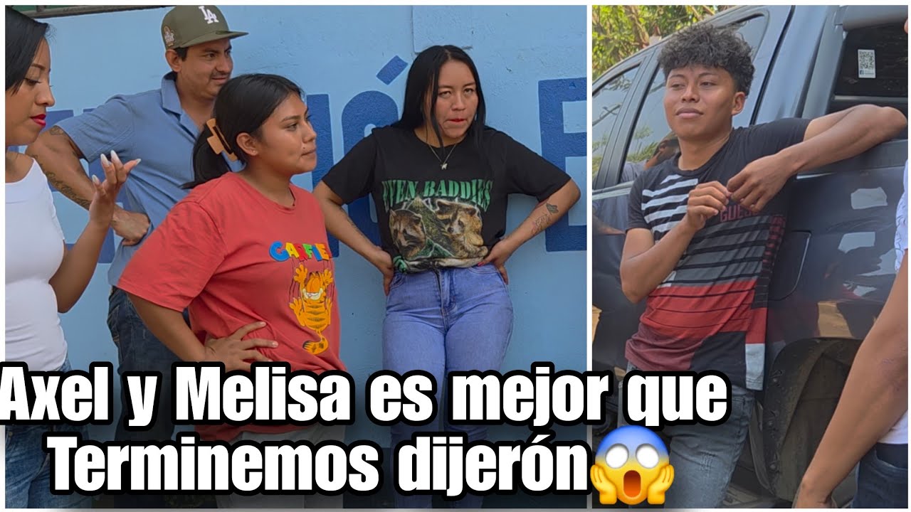Melisa le terminó en su cara a Axel/andate con malena porqué tanto la.buscas le gritó🤬