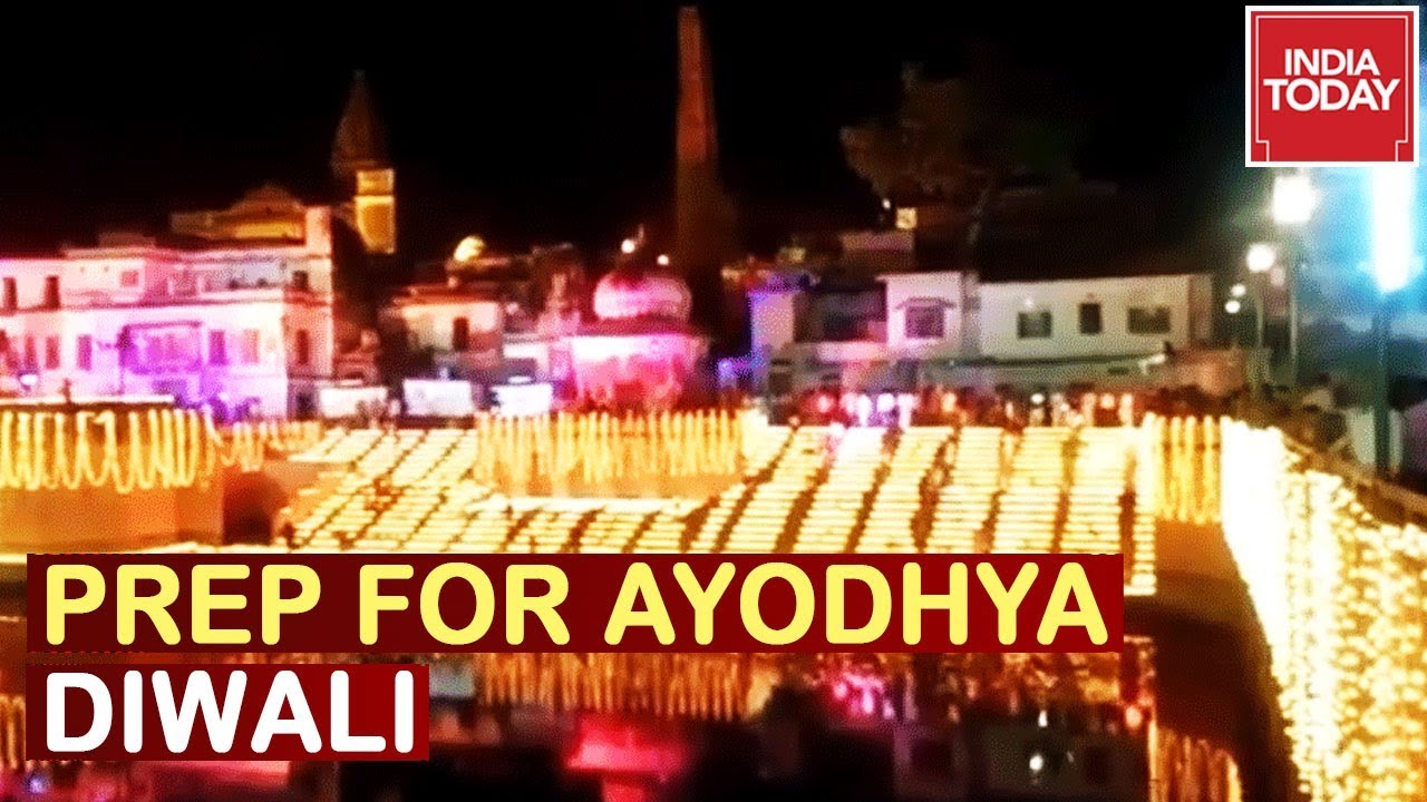 Mega Diwali Event In Ayodhya : Ram & Sita To Land In Chopper, Yogi To Reach On Oct 26