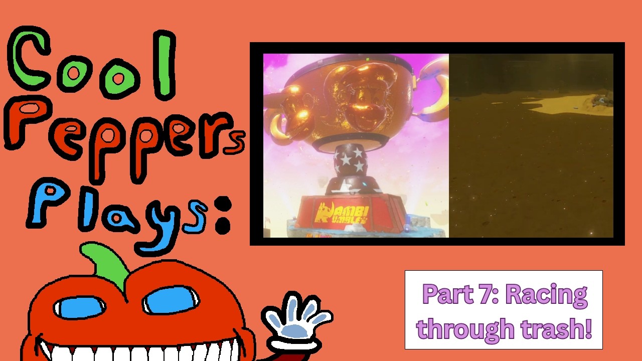CoolPeppers Plays: Donkey Kong Bananza | Part 7: Racing through trash!