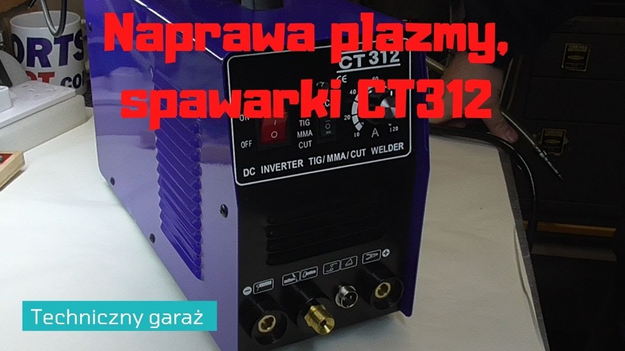 Naprawa plazmy/spawarki MMA TIG