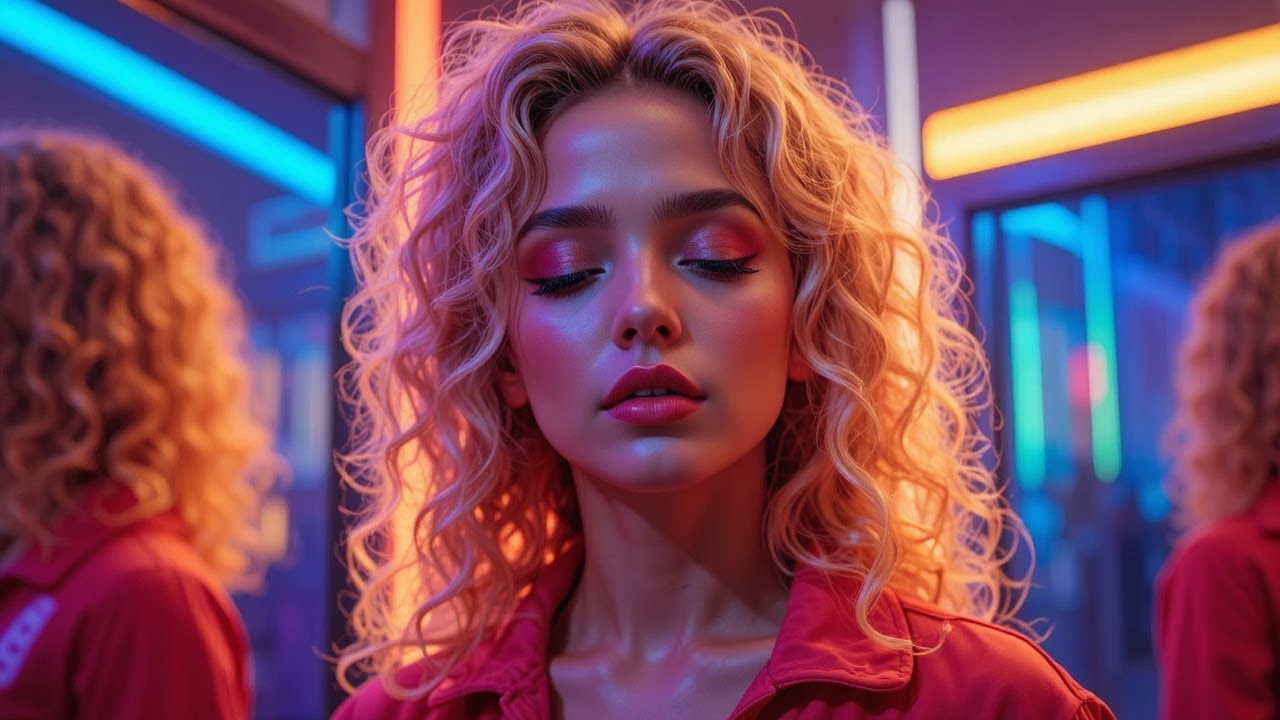 Neon Lights Motion 🌈 80s Dance Groove