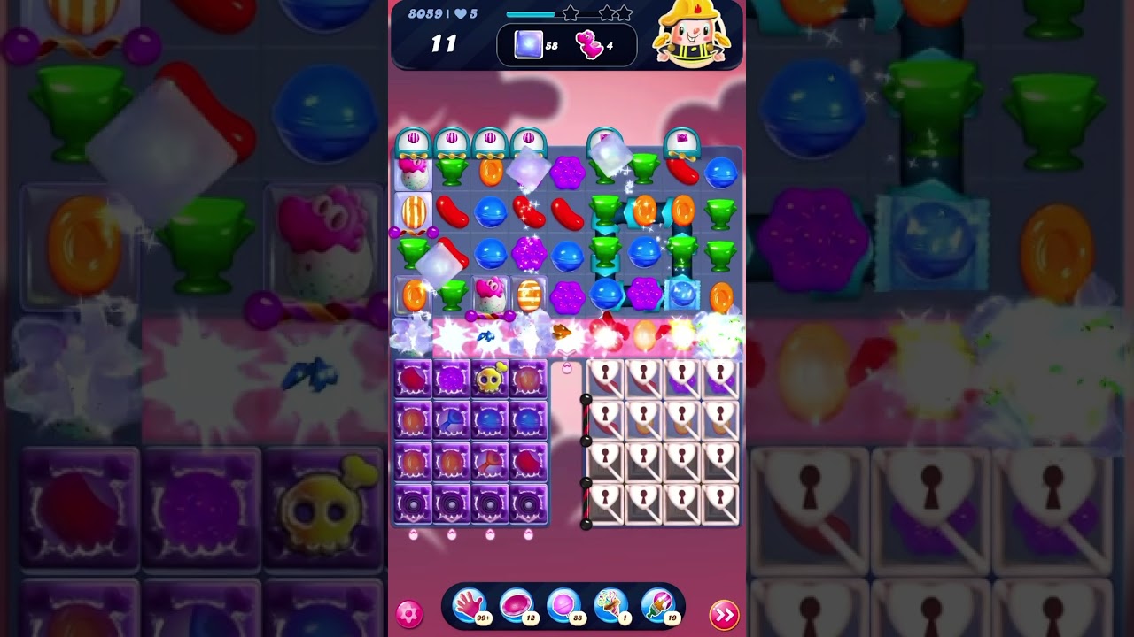 8059 Candy Crush Saga Level 8059 Walkthrough