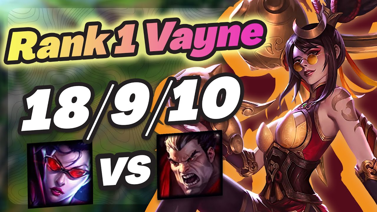 Vayne Vs Darius - Challenger Gameplay Vayne Vs Darius Full Vod