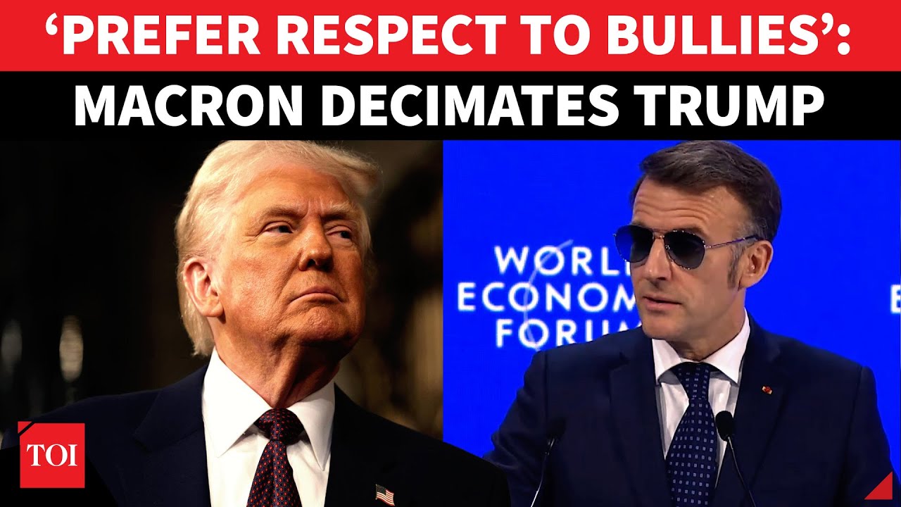 Macron EXPLODES At Trump’s ‘UNWANTED & CRAZY’ Greenland Threats After Leaked Chats | Watch