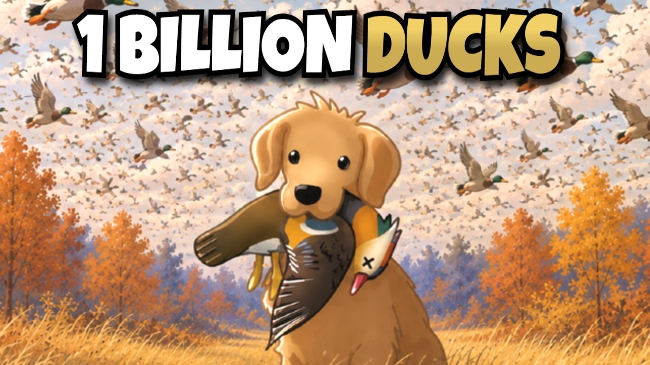 Hunting 1 BILLION Ducks to End World Hunger!