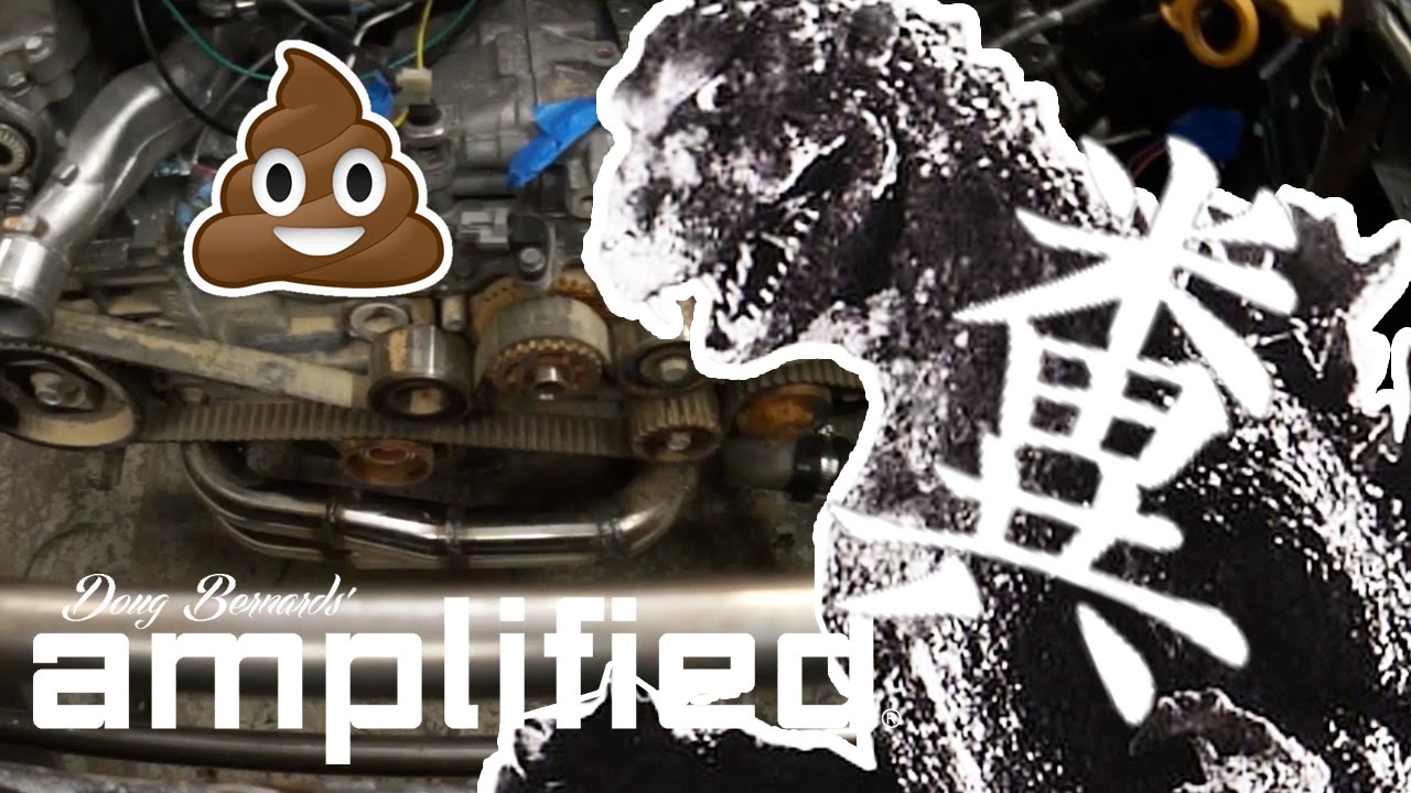 GODZILLA SHIT ON MY MOTOR!!!