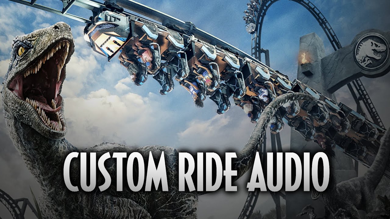 Jurassic World: Velocicoaster - Custom Ride Audio