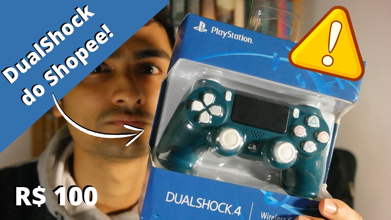 Comprei o Dualshock do Shopee! Será que funcionou? Analise completa