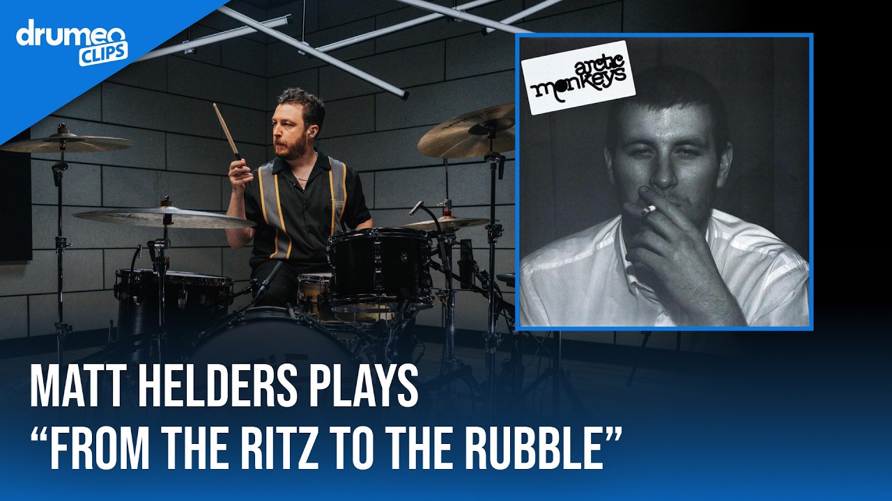 Matt Helders Plays “From The Ritz To The Rubble” | Arctic Monkeys