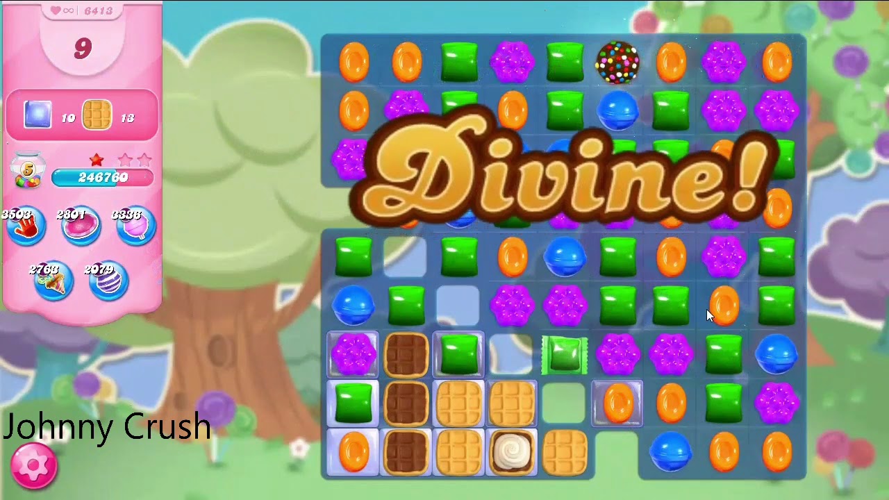 Candy Crush Saga LEVEL 6413 NO BOOSTERS