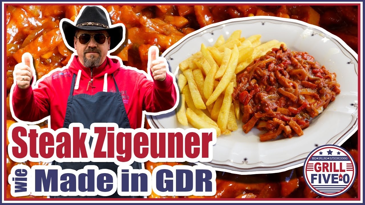 Steak Zigeuner wie Made in GDR | den Klassiker nach DDR Gaststätten Rezept kochen | Grill Five-0 🤠🥩