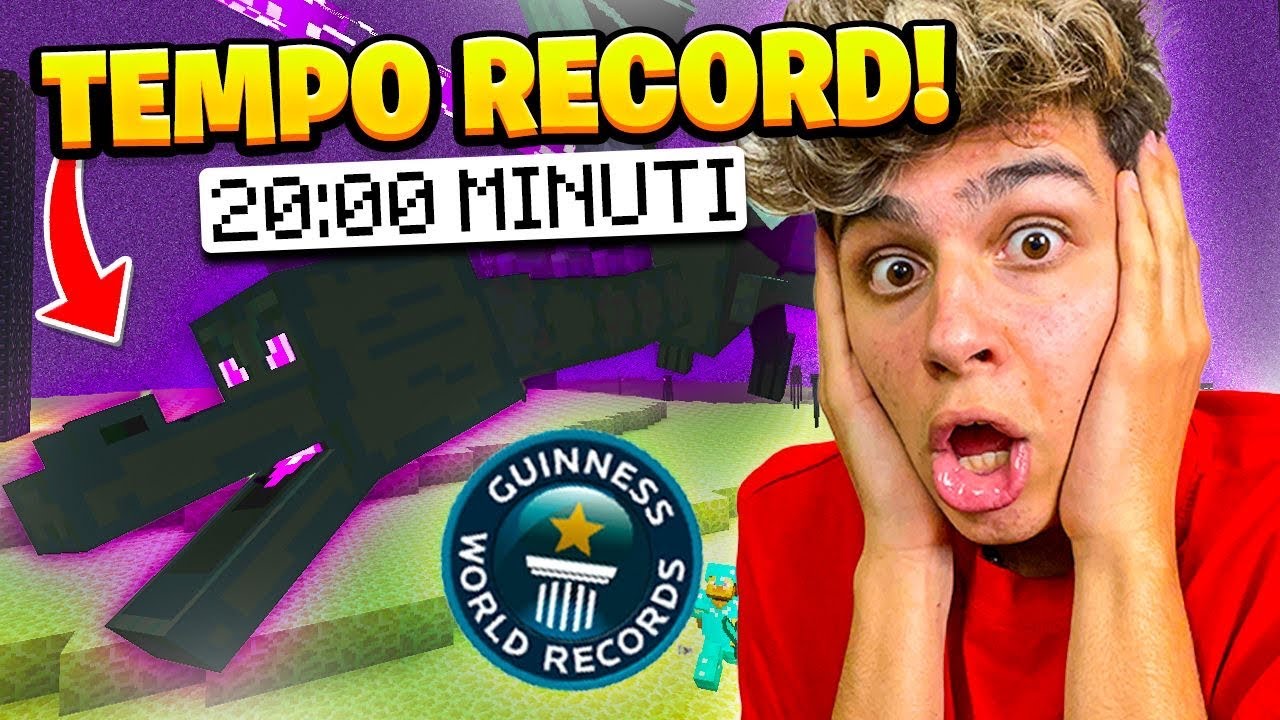 HO FINITO MINECRAFT IN TEMPI RECORD! 🤩