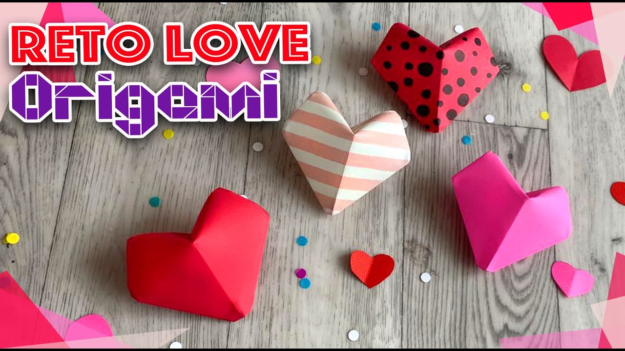 Corazón. ❤️ Globo :: Reto de ORIGAMI 🔖 :: Chuladas Creativas