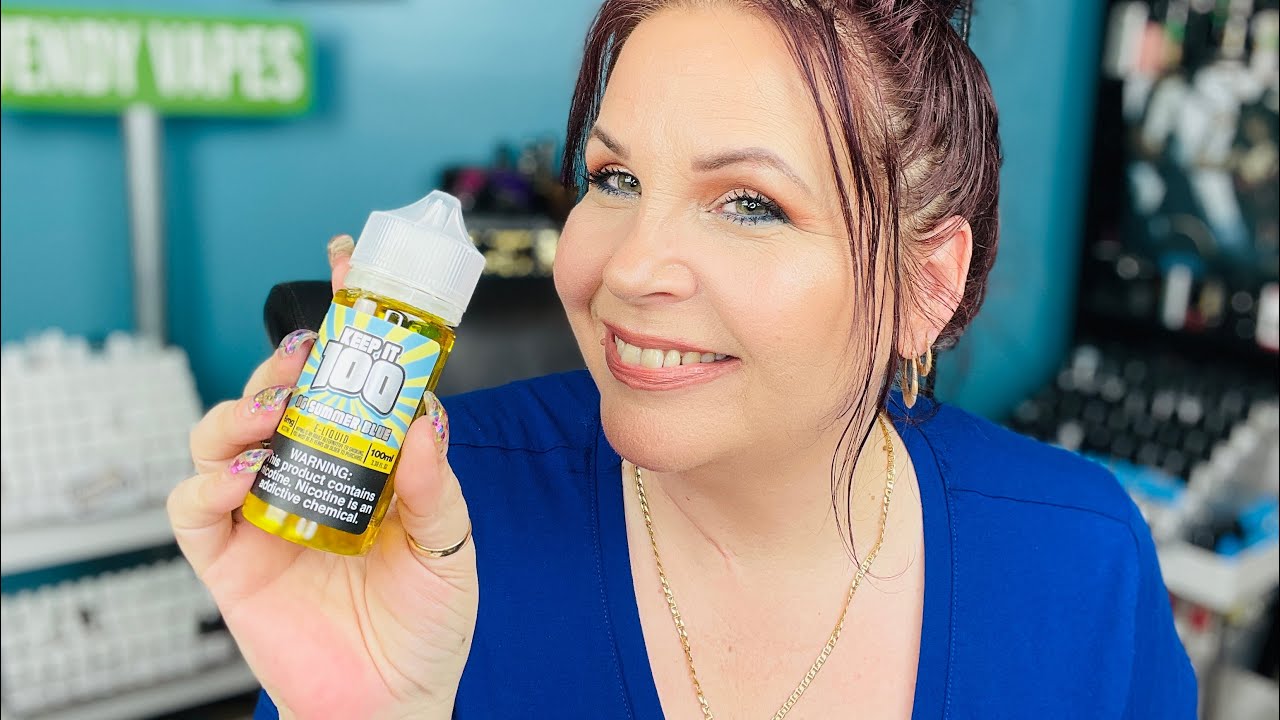 ELIQUID REVIEW | Keep it 100 - OG Summer Blue
