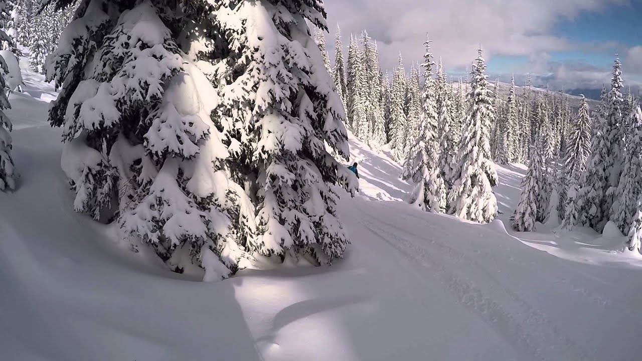 JB Skiing the Gills Sun Peaks 2016 (with Rick)