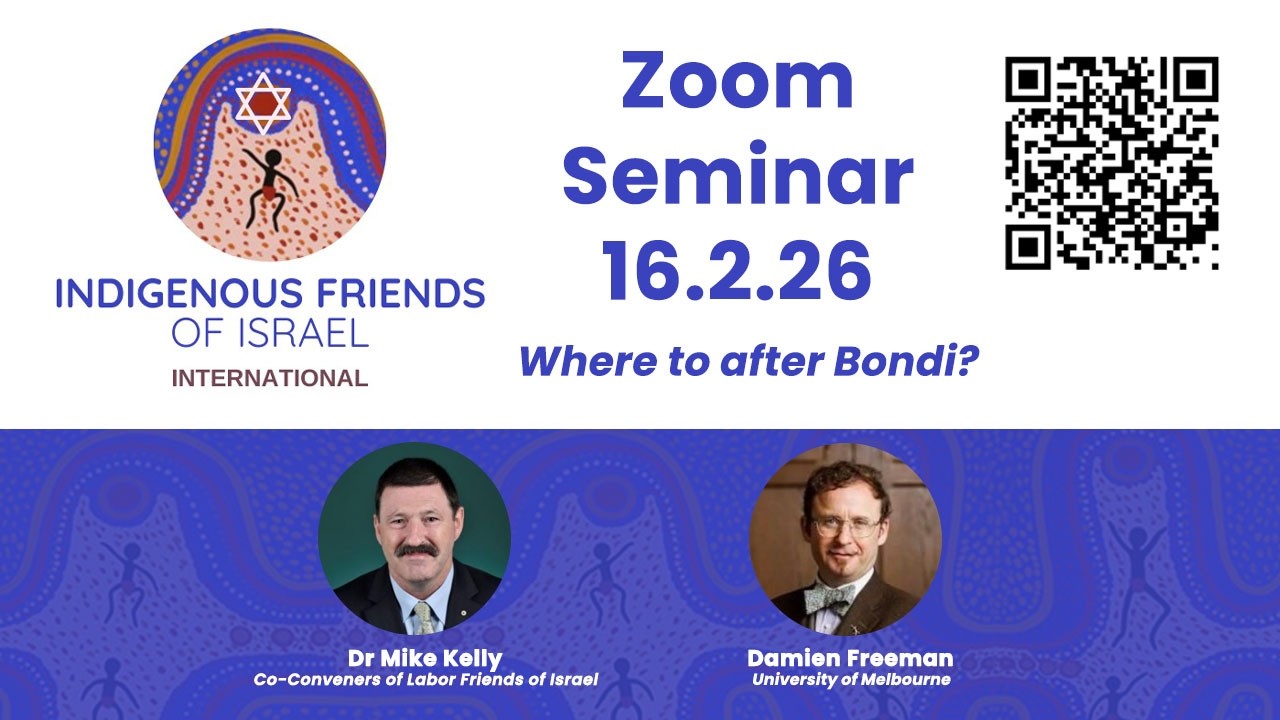 IFII zoom seminar Where to after Bondi 16 2 26 Speakers Dr Mike Kelly and Damien Freeman