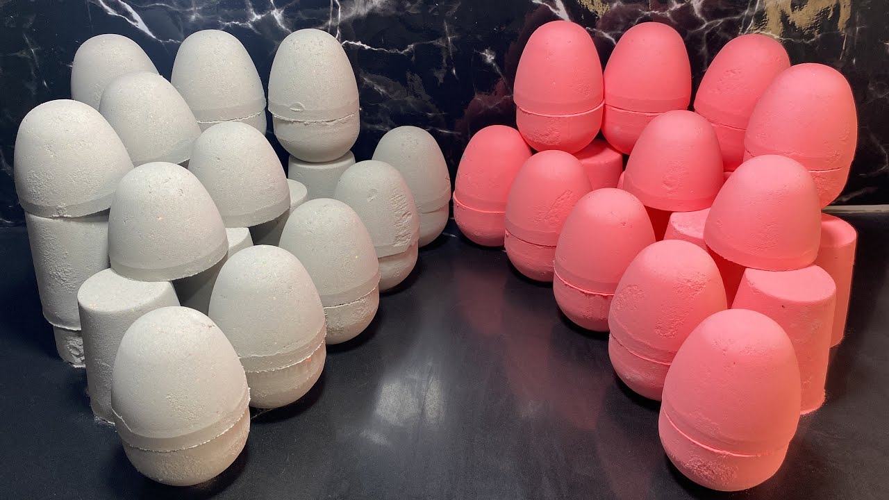 ASMR Baking Soda || Pink and Grey Baking Soda ||Oddly Satisfying Sound For Sleeping || ASMR Relaxing