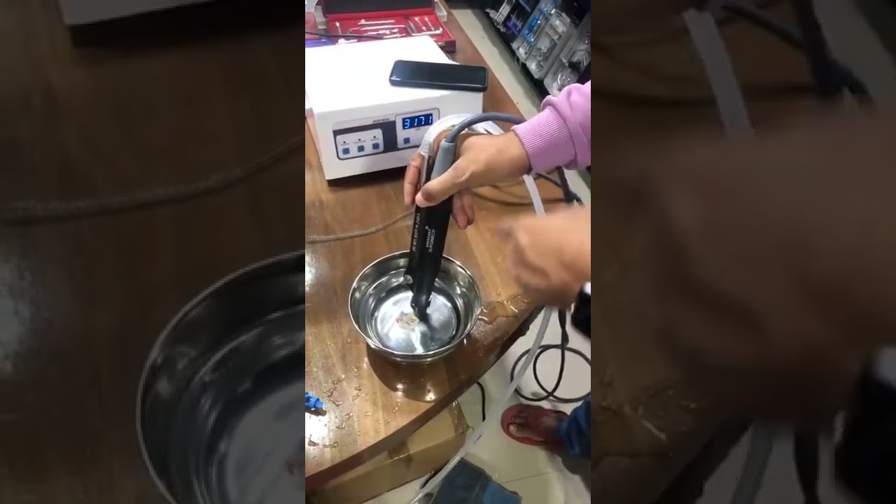 HOW TO CLEAN SHAVER HAND GUN....
