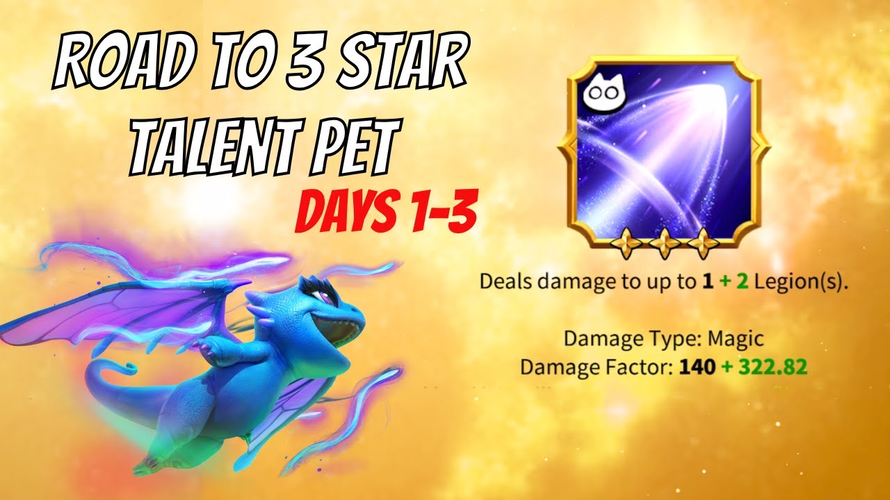 3 Star from Scratch | CALL OF DRAGONS