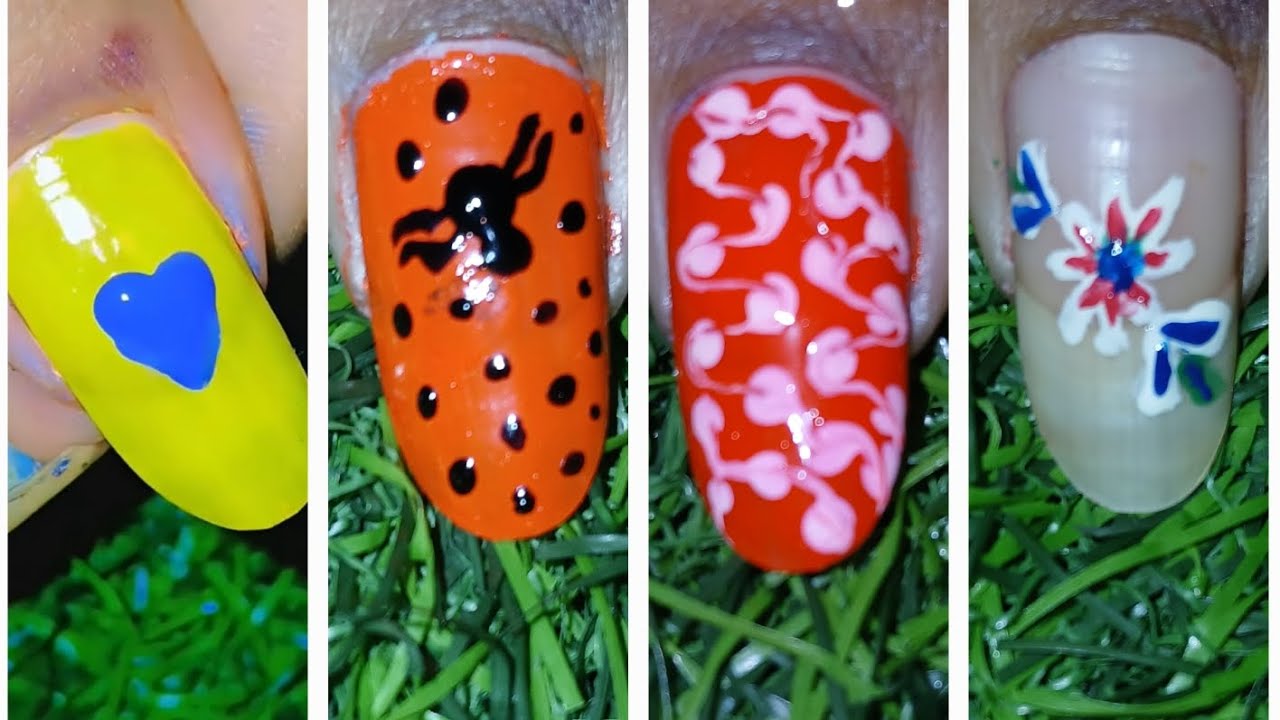 🏡💅Nail art at home with nailart  kit 🏡💅#nails #nailviral #simplenails #shortsfeed #viral #D.janavi 