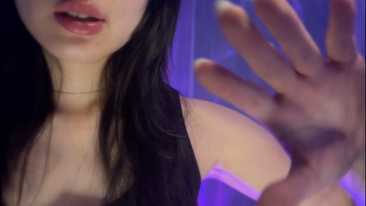 Fall Under My Spell ASMR 🌀 Ear To Ear Positive Affirmations & Hand Movements