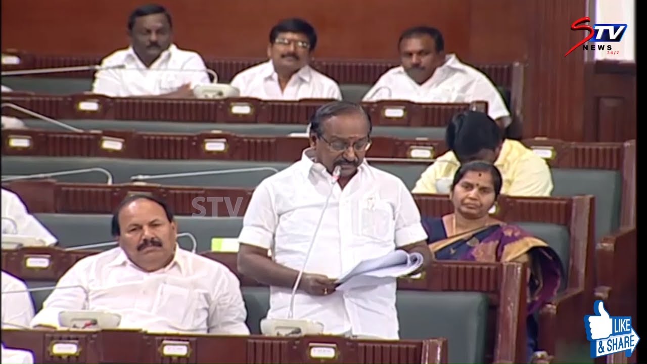 S.T.K.JAKKAIYAN AIADMK MLA Speech at Tamil Nadu Assembly today 19/02/2020|P. Dhanapal |STV