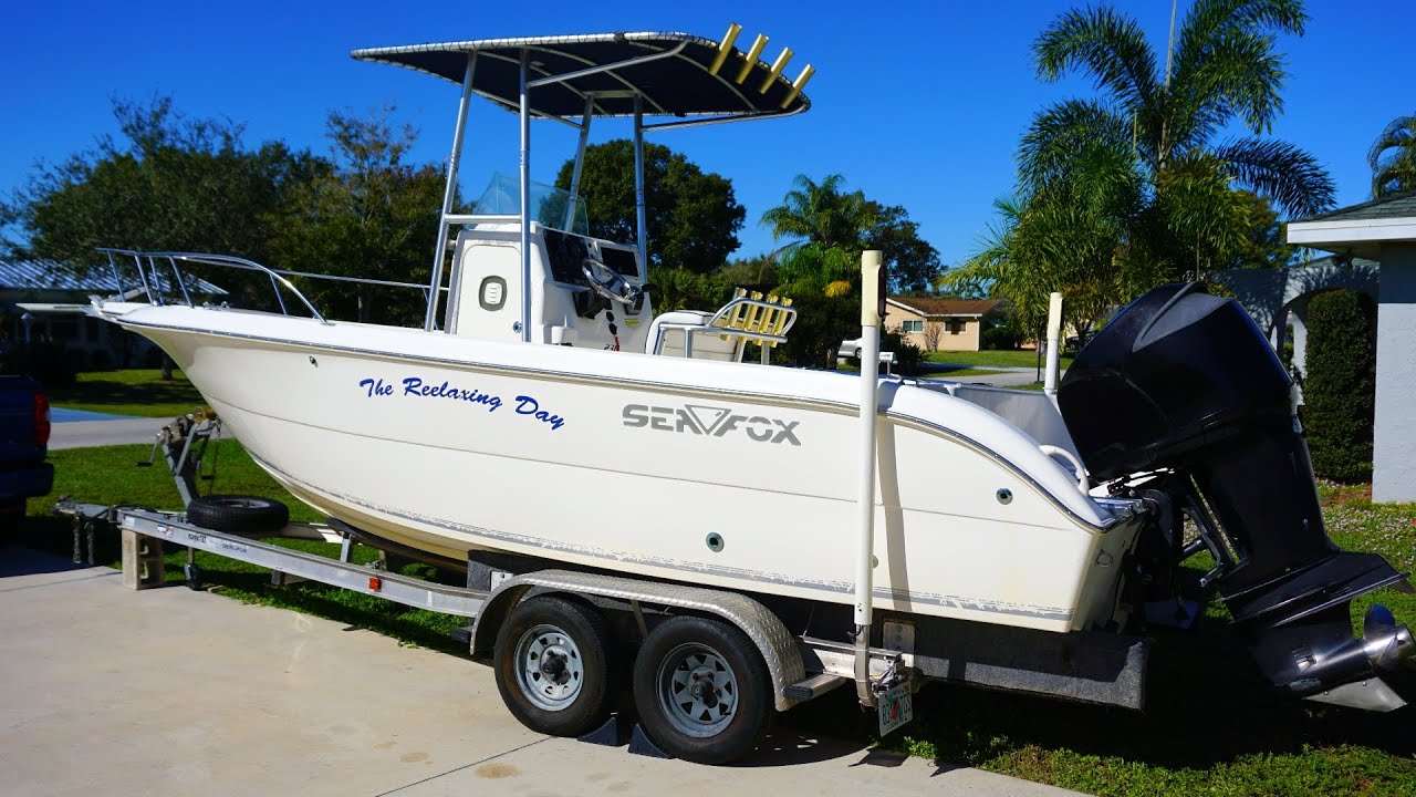 WE GOT A BOAT!! Seafox 230 Center Console quick walk-around