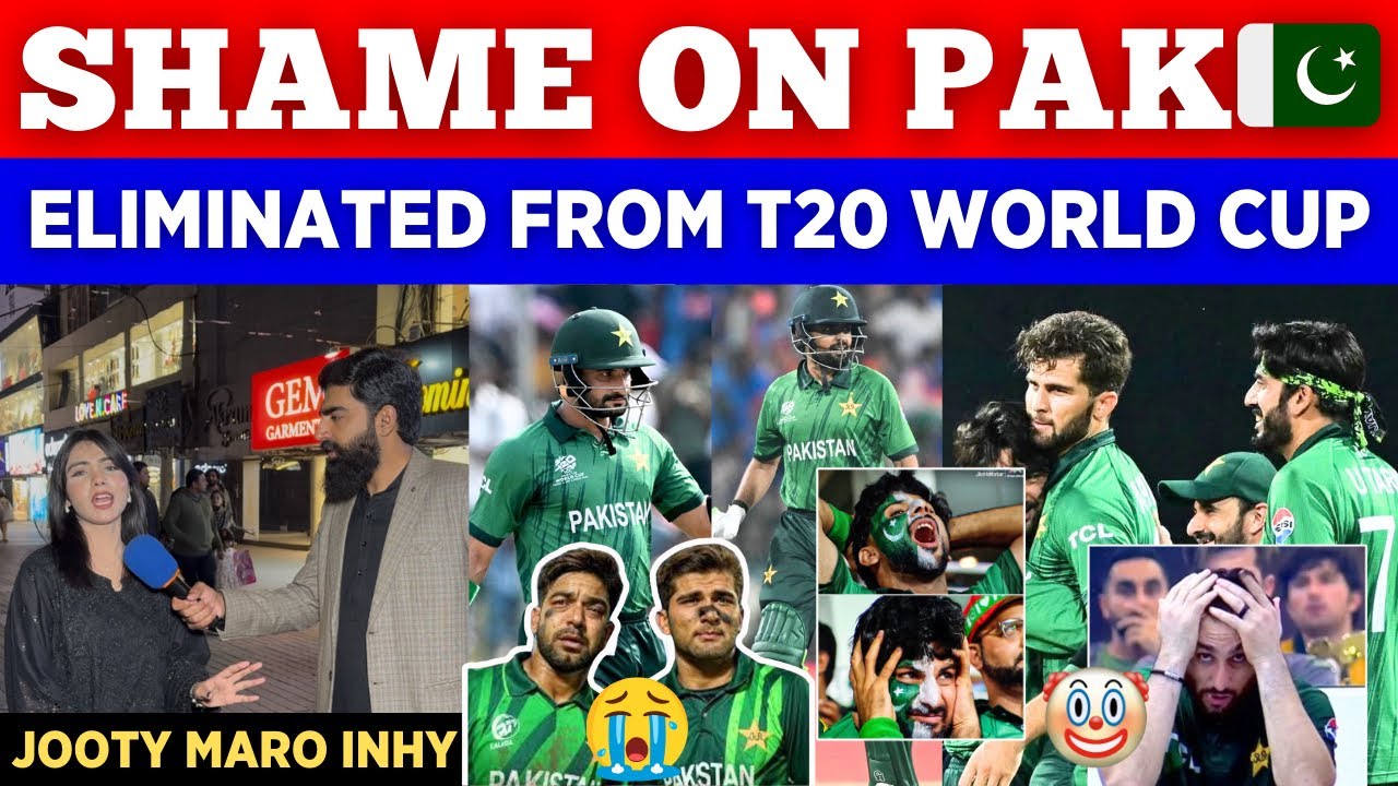 SL 🇱🇰 Kicked Out PAK 🇵🇰 From T20 World Cup || Shame On Pakistan || Pak Public Reactions 