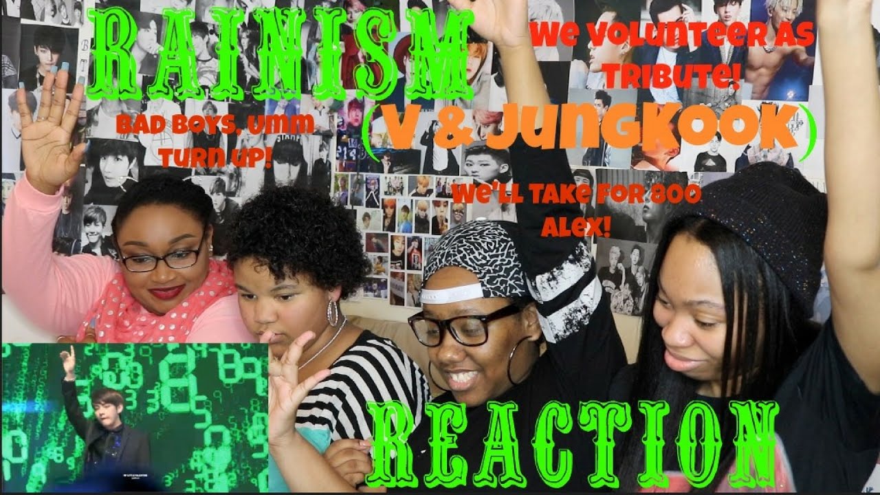 Rainism - V & JungKook Focus REACTION