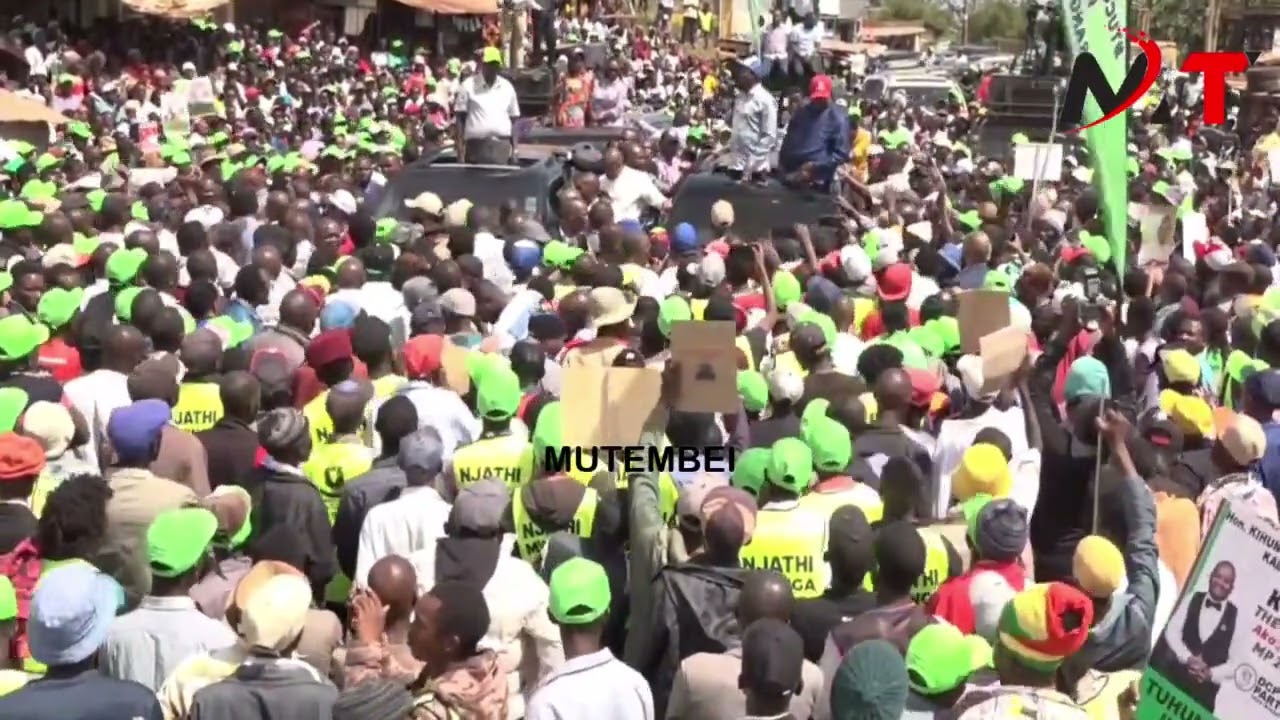 KALONZO IN MURANGA DESTROYING RUTO VOWING HE'S A WANTAM PRESIDENT!!