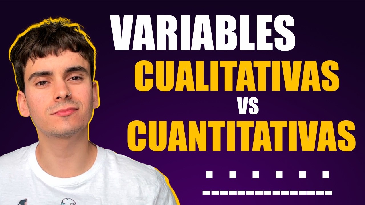 VARIABLES CUALITATIVAS y VARIABLES CUANTITATIVAS 📊 (EXPLICACIÓN FÁCIL con EJEMPLOS) 🔔