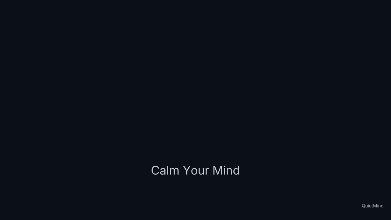 Calm Your Mind – Calm Night Ambient | Gentle Background for Evening Wind-Dow