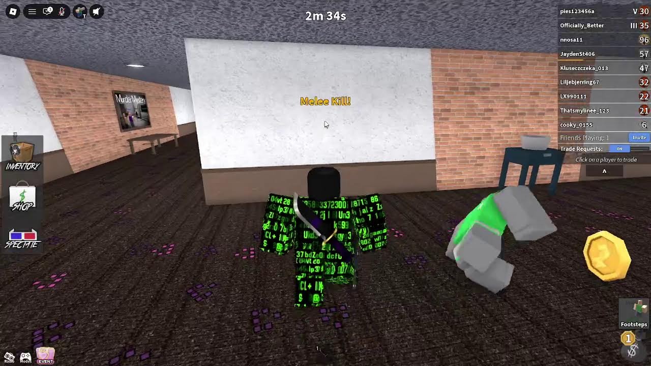 playing roblox live with 1 of my friends