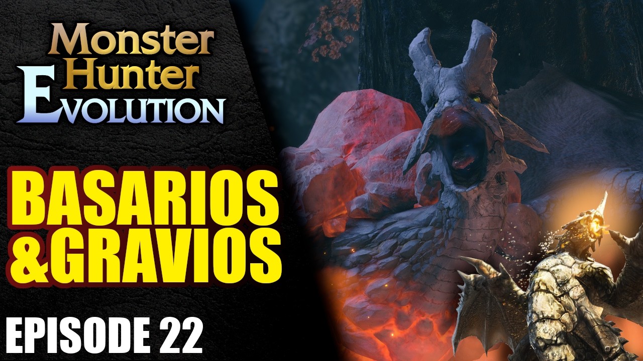 Evolution of Basarios & Gravios in Monster Hunter - Heavy Wings