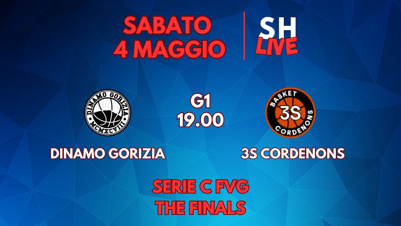 Basket: Dinamo Gorizia - 3S Cordenons